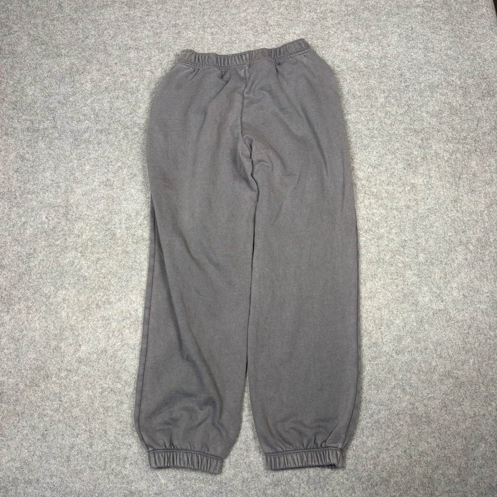 Gap Teen Boys Charcoal Grey Fleece Jogger Sweatpants Size 12